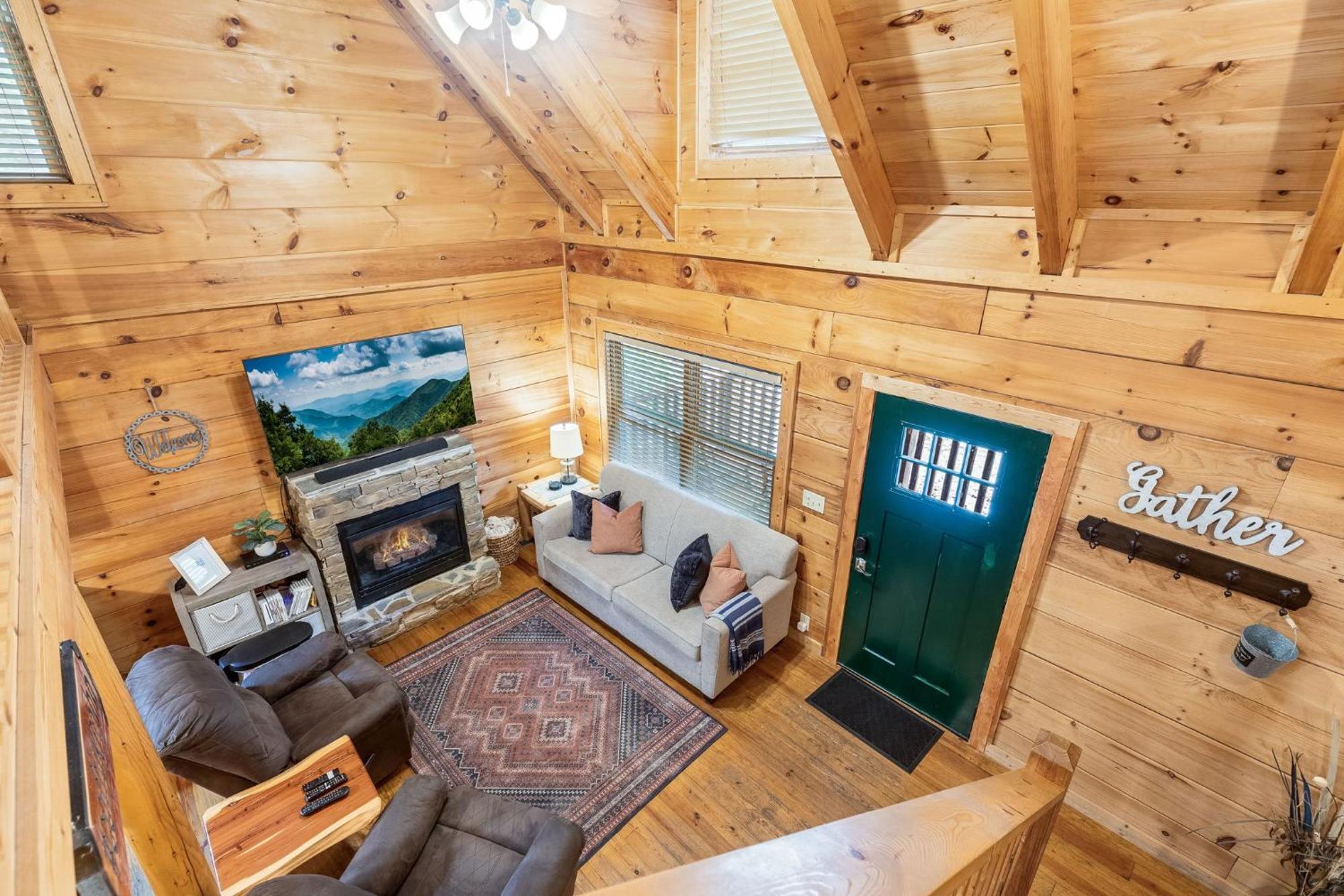 Elegant & Cozy Cabin Near Pigeon Forge เซอเวียร์วีล ภายนอก รูปภาพ