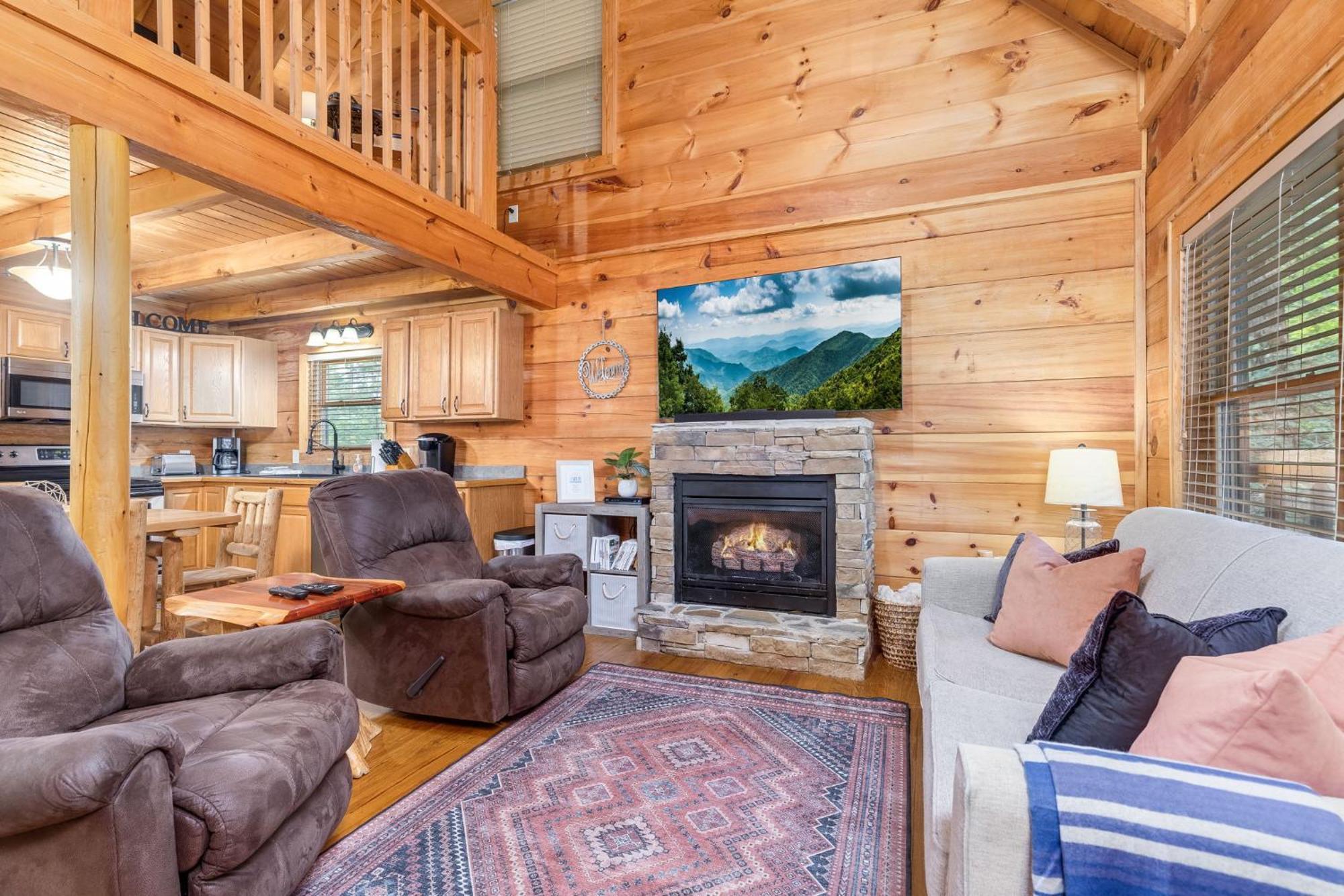 Elegant & Cozy Cabin Near Pigeon Forge เซอเวียร์วีล ภายนอก รูปภาพ